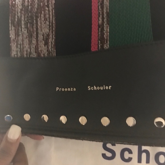 🔥🔥Proenza Schouler Woven Medium Stripe Tote💫 - Picture 2 of 2